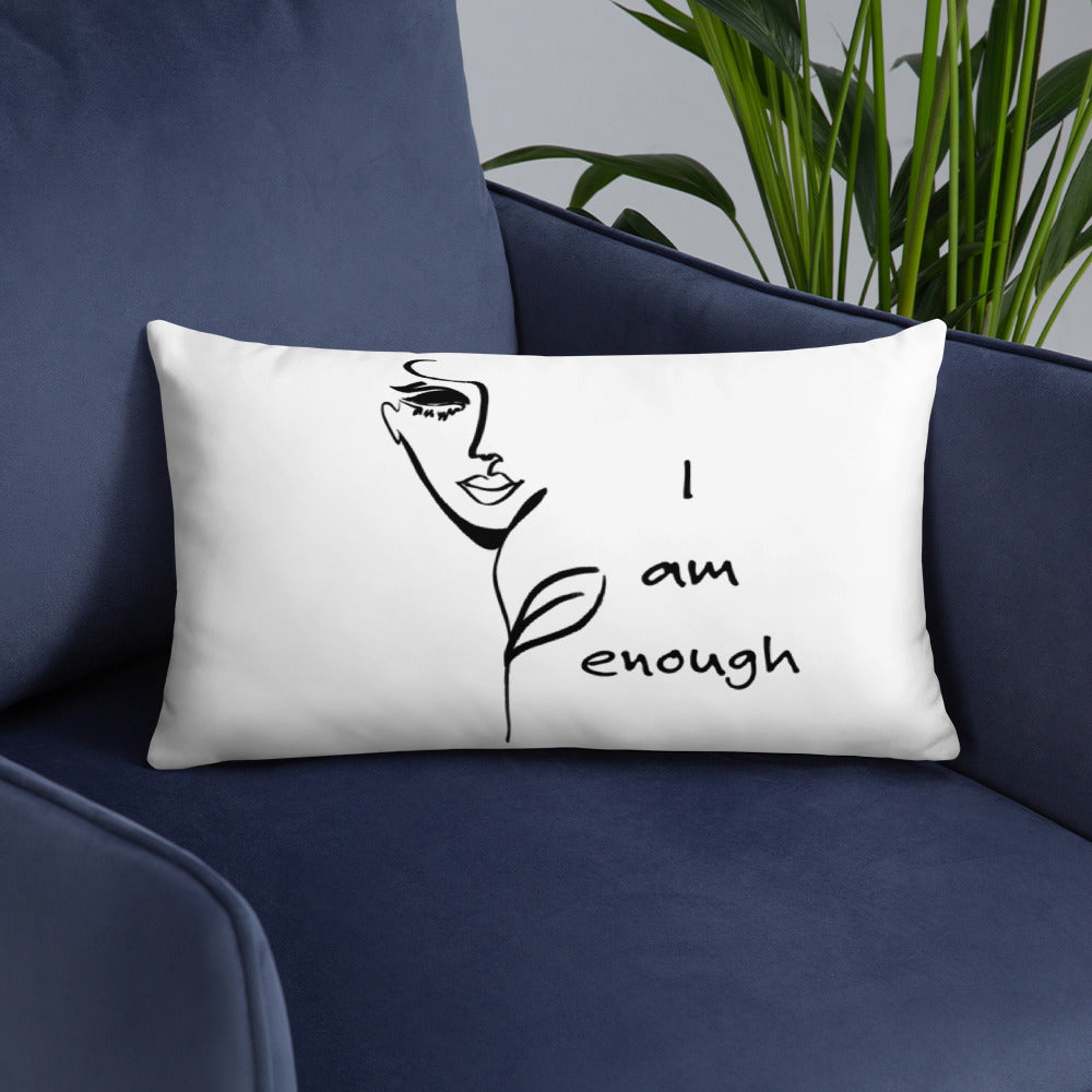 I Am Enough. .. - Throw Pillow