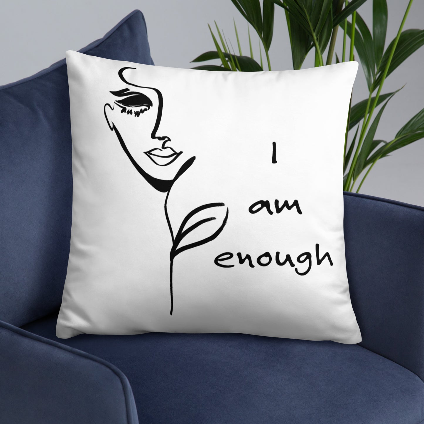 I Am Enough. .. - Throw Pillow