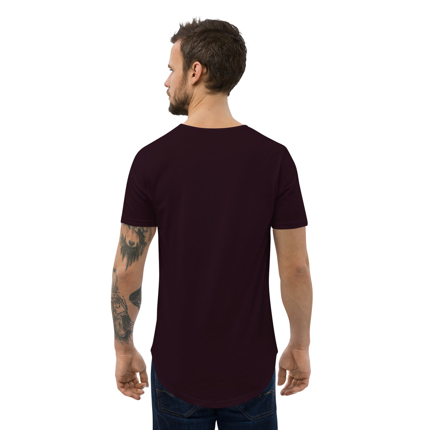 Awakened Collection Men's Curved Hem T-Shirt