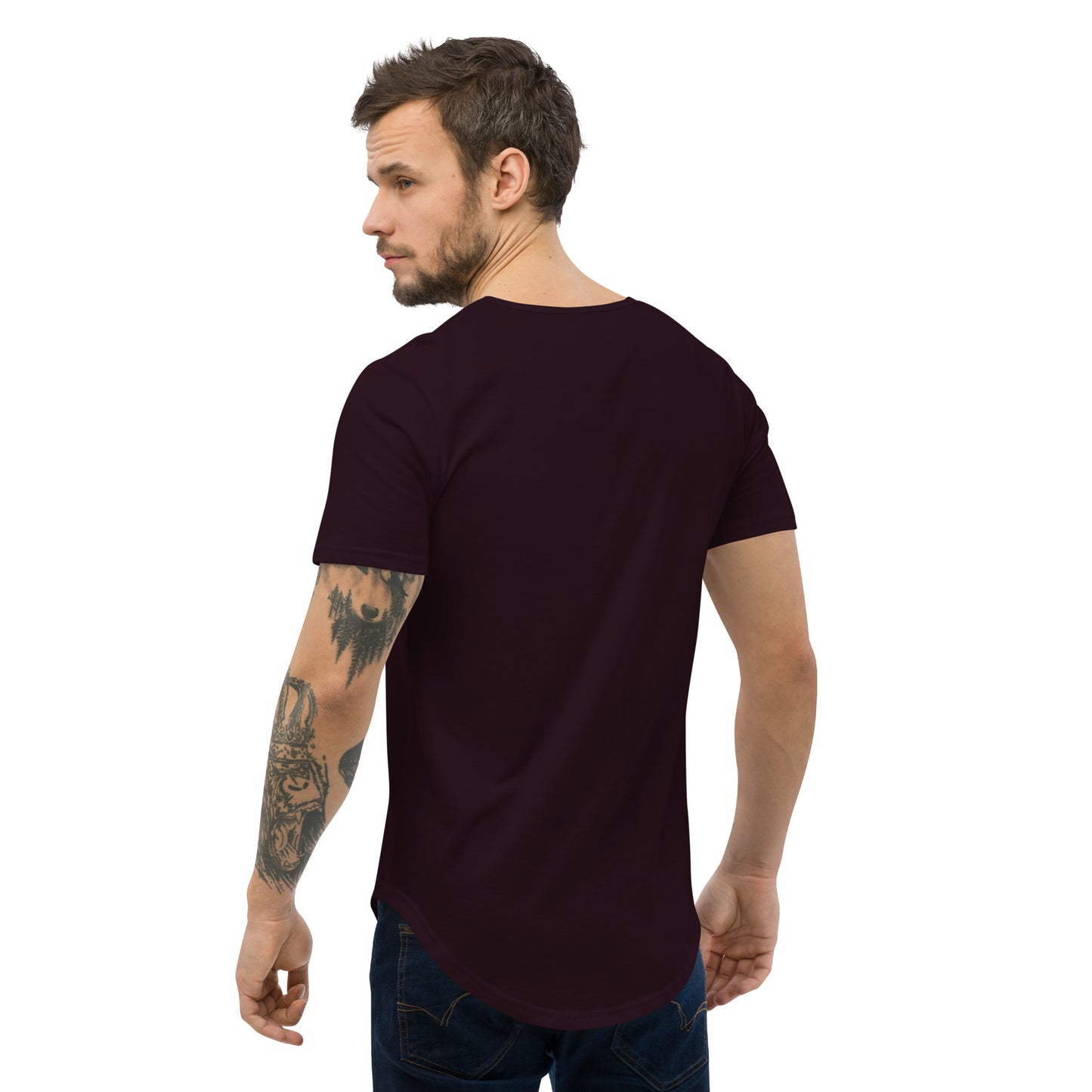 Awakened Collection Men's Curved Hem T-Shirt