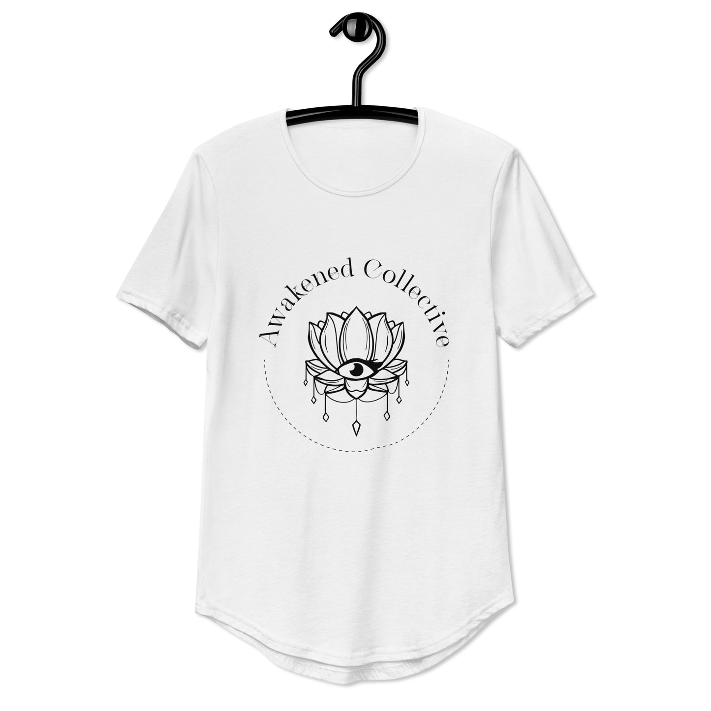 Awakened Collection Men's Curved Hem T-Shirt