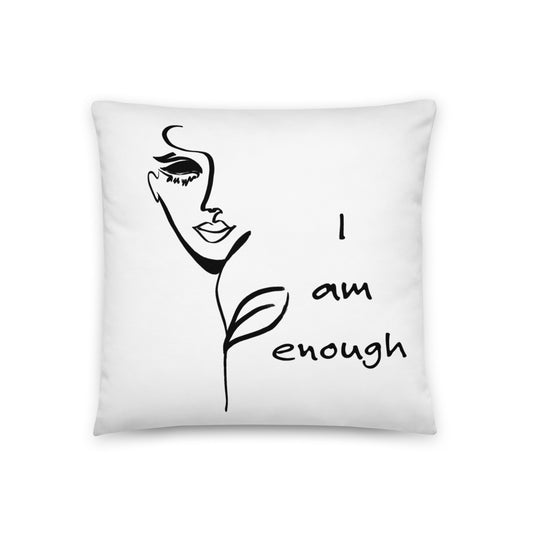 I am . . . . Throw Pillow