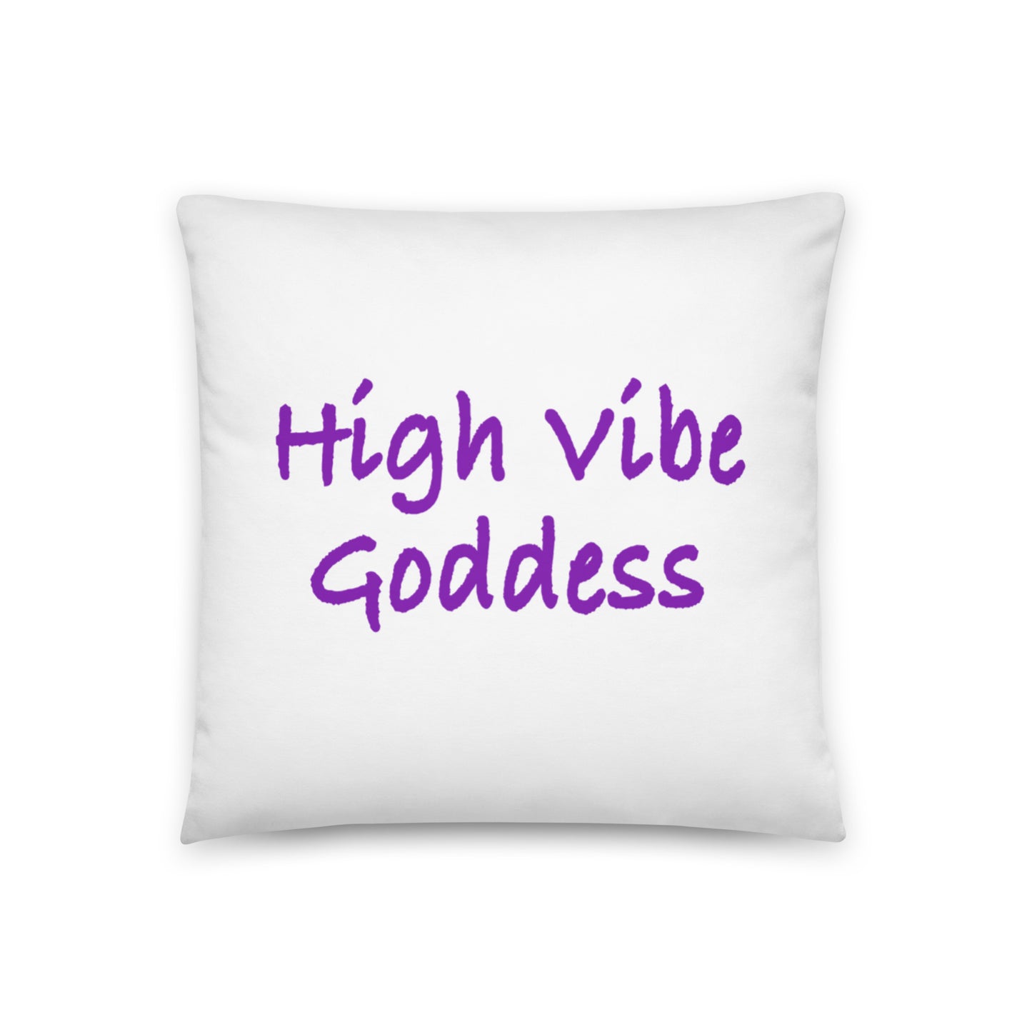 High Vibe Goddess. .. Throw Pillow