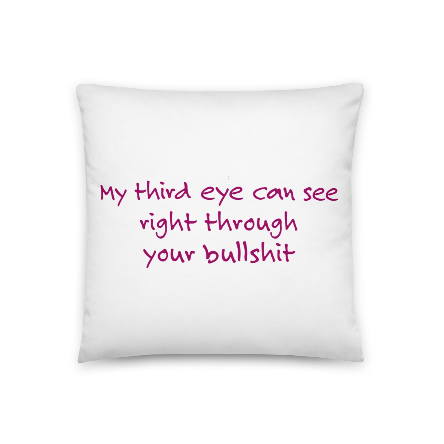 My Third Eye . . . Throw Pillow