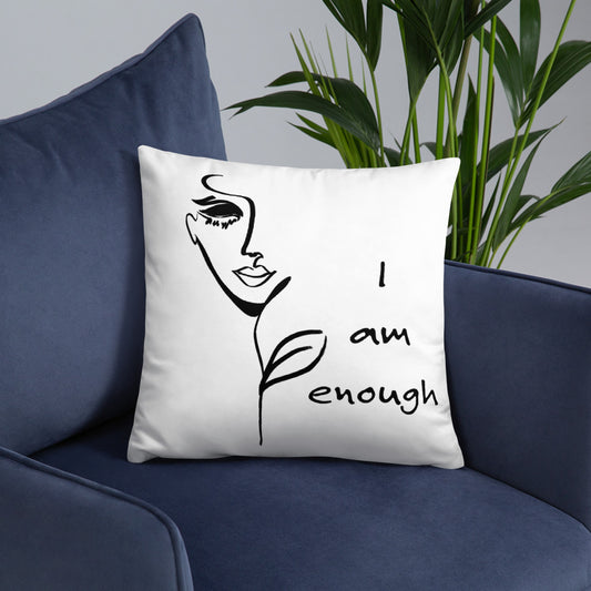 I Am Enough. .. - Throw Pillow