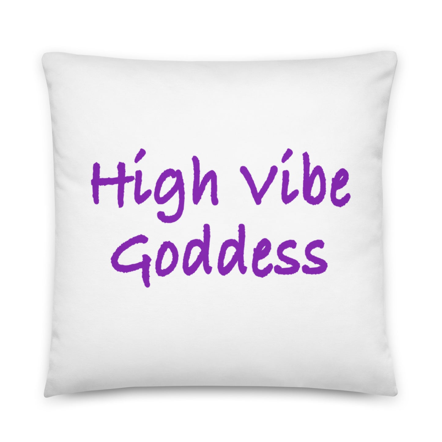 High Vibe Goddess. .. Throw Pillow