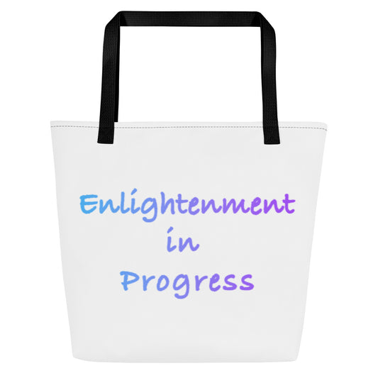 Enlightenment Large Tote Bag
