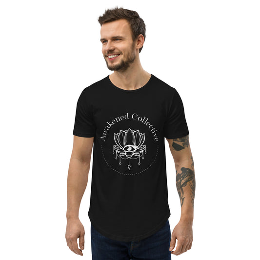 Awakened Collection Men's Curved Hem T-Shirt