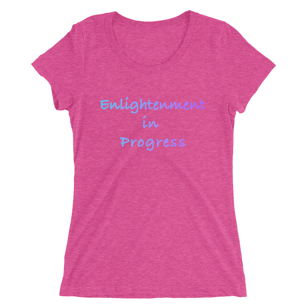 Enlightenment ladies' short sleeve t-shirt