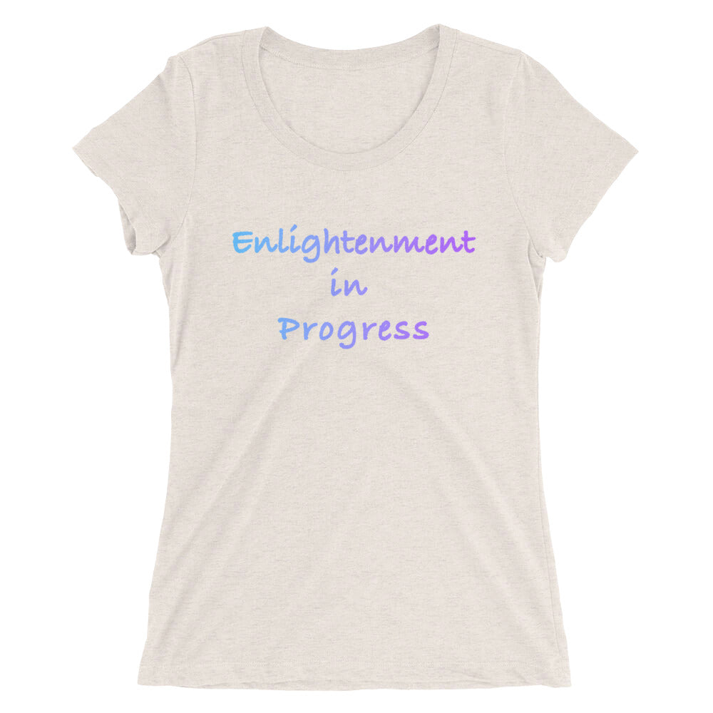 Enlightenment ladies' short sleeve t-shirt