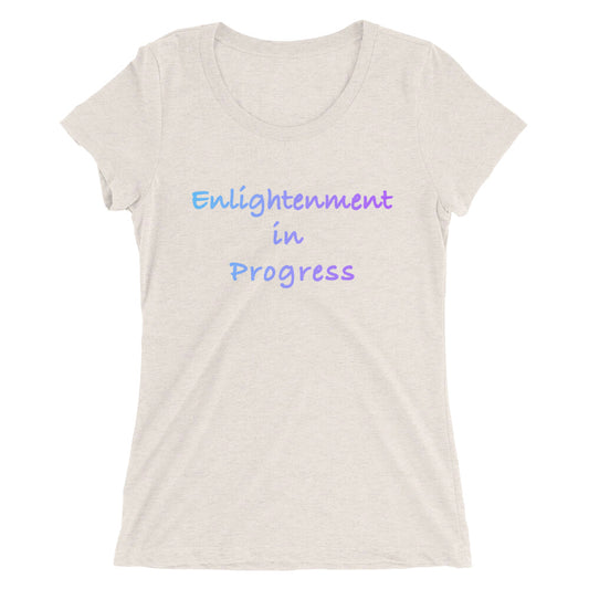 Enlightenment ladies' short sleeve t-shirt